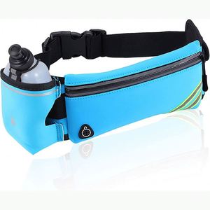 Échantillon Gratuit : Ceinture de Course avec Porte-Bouteille, Ceinture d'Hydratation pour Femmes et Hommes, Sac Banane de Marathon pour Coureurs - Product Image 3