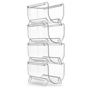 رف منظم تخزين زجاجة لعرض زجاجات التوابل من الأكريليك للمطبخ - Product Image 3