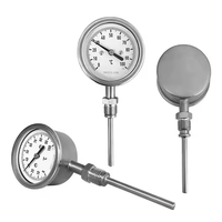 Termometer Bimetal tampilan Digital Air harga pabrik termometer Bimetal 20cm