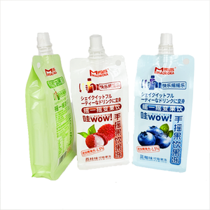 Bolsa <span class=keywords><strong>de</strong></span> Embalaje Personalizada Impermeable <span class=keywords><strong>de</strong></span> PET+PA+PE Mylar <span class=keywords><strong>de</strong></span> Grado Alimenticio, Bolsa con Boquilla Vertical, Impresión por Grabado, Bolsas <span class=keywords><strong>de</strong></span> Embalaje para Alimentos - Product Image 3