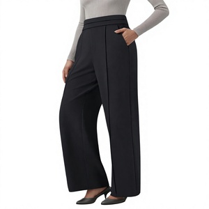 Jean droit taille haute décontracté anti-plis pour étudiantes, nouvelle collection 2024, style coréen, coupe droite, pantalon large rétro en denim pour femme - Product Image 3
