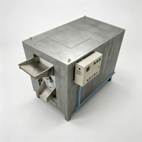 Machine automatique de torréfaction d'arachides et de noix avec moteur pour la transformation de snacks