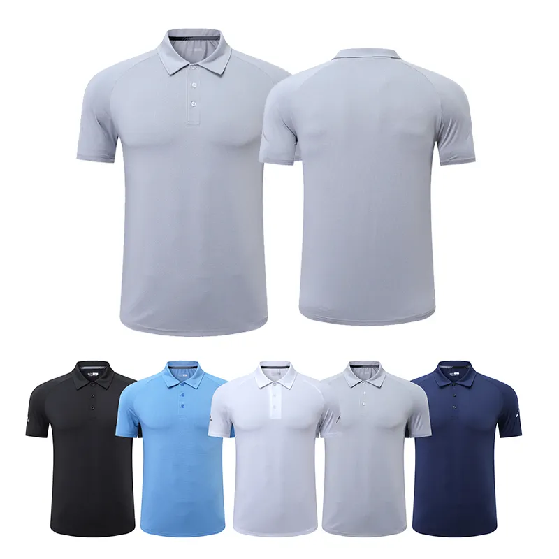 Respirant Logo personnalisé haute qualité séchage rapide Golf Sportswear plaine Polyester été décontracté Polo T-shirt XL