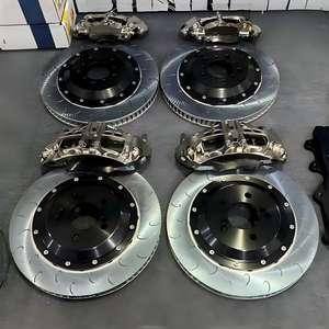 Kit <span class=keywords><strong>de</strong></span> freinage forgé à 4/6 pistons K-Series avec disque rainuré <span class=keywords><strong>de</strong></span> 355 mm pour Honda Civic EG EK Integra DC5 Acura RSX Type S pour jantes <span class=keywords><strong>de</strong></span> 17, 18 et 19 pouces - Product Image 3