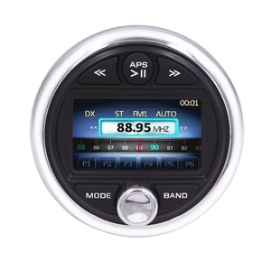 Ensemble audio marin avec écran TFT 3 pouces, 2 haut-parleurs suspendus de 6 pouces, antenne et adaptateur USB H-301+H-6106+HA-057+H-071+H-4003 - Product Image 3