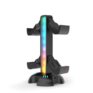 Support de rangement pour manette <span class=keywords><strong>PS5</strong></span>, support d'affichage en plastique avec charge filaire pour un maintien pratique de la manette - Product Image 6