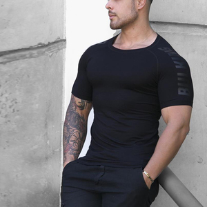 Camiseta de Compresión Deportiva para Hombre, Diseño <span class=keywords><strong>Nuevo</strong></span>, Ajustada, para Gimnasio, Running, Fitness, Ropa de Diseñador - Product Image 3