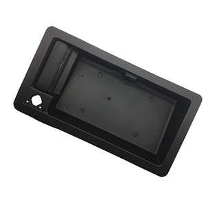 Ford License Plate Holder 6C2Z15434A20-AA Embed <b>ABS</b> Plastic 205mm Hole Distance - Product Image 1