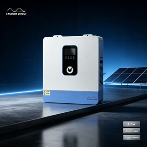 Convertisseur solaire hybride 11 kW hors réseau avec contrôleur de charge MPPT intégré, prend en charge jusqu'à 6 unités en connexion parallèle - Product Image 1