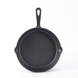 3 pezzi all'ingrosso Set di padella in ghisa padella per uova fritte con manico di olio vegetale - Product Image 1