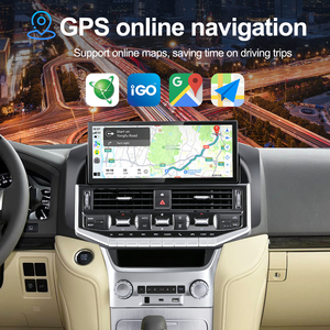 Radio para Auto Navihua con Nuevo Diseño de 12.3 Pulgadas, Android, GPS, DSP, Estéreo, Multimedia, Carplay para Toyota Land Cruiser LC200 2016-2021 - Product Image 4