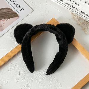 تخفيضات كبرى على خيط الشعر القطني اللطيف على شكل أذن القطة عصابة رأس على الموضة للبنات عصابة رأس للتجميل والشعر عصابة توربان الشعر للسيدات - Product Image 2