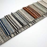 Tissu de canapé rayé marocain populaire Design élégant et unique pour une décoration intérieure confortable Fabriqué en Chine