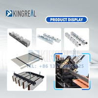 Machine de profilage de profilés de plafond suspendu KINGREAL en métal, machine de profilage de profilés de plafond suspendu, service de projet complet