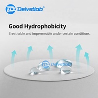 Filtre à membrane microporeuse en PTFE hydrophobe Delvstlab pour laboratoire