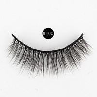 Cils longs et vaporeux faits à la main, effet naturel, outils de maquillage pour les yeux, cils 3D en vison, faux cils