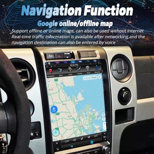 12.1นิ้ว CarPlay สำหรับฟอร์ด F150 F-150เครื่องเล่นวิดีโอสเตอริโอมัลติมีเดียติดรถยนต์จีพีเอสเฮดยูนิตหน้าจอเทสลา11แอนดรอยด์ - Product Image 4