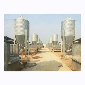 Trang Trại gà ăn hạt lưu trữ <span class=keywords><strong>Silo</strong></span> với thép mạ kẽm và IOT công nghệ để bán - Product Image 4