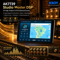 KSOY-08 Android Carplay untuk Stereo Mobil Layar Sentuh Universal Android 16 4G WiFi 6 BT 5.4 Pemutar Multimedia Autoradio FM AM RDS