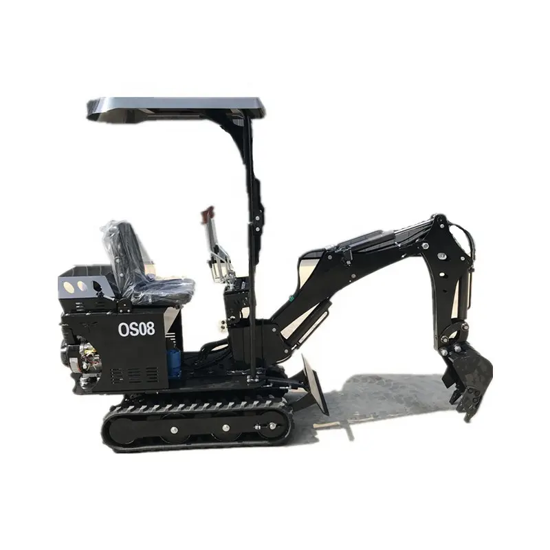 Cheapest Price 1.2 Ton 1 Ton Hydraulic Mini Excavator Digger Loader Chinese Mini Excavator for Sale