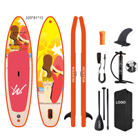 Tabla de Paddle inflable duradera barata de fábrica inflable sup pesca Isup para surf tabla de surf con asiento TABLA DE Paddleboard inflable