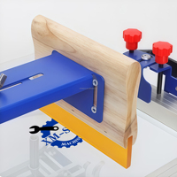 Máquina de Serigrafía Manual Monocromática SGW de Nueva Llegada para Botellas y Vasos Cilíndricos