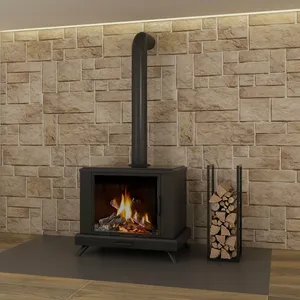 冬季温暖流行钢欧洲室内燃木炉
