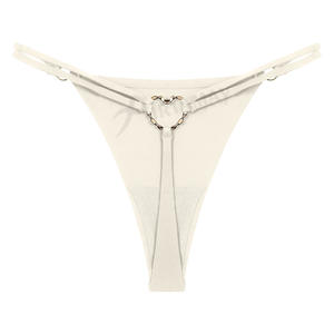 Tanga de Cintura Baja, Tejido sin Costuras, Transpirable, de Secado Rápido, con Doble Cintura Delgada de Seda de Hielo, Estilo Europeo y Americano, Sensual y Puro - Product Image 1