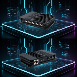 UHF <span class=keywords><strong>RFID</strong></span> считыватель Android 10 4 антенны дальность 15м 650 теговсек 4G WiFi - Product Image 1