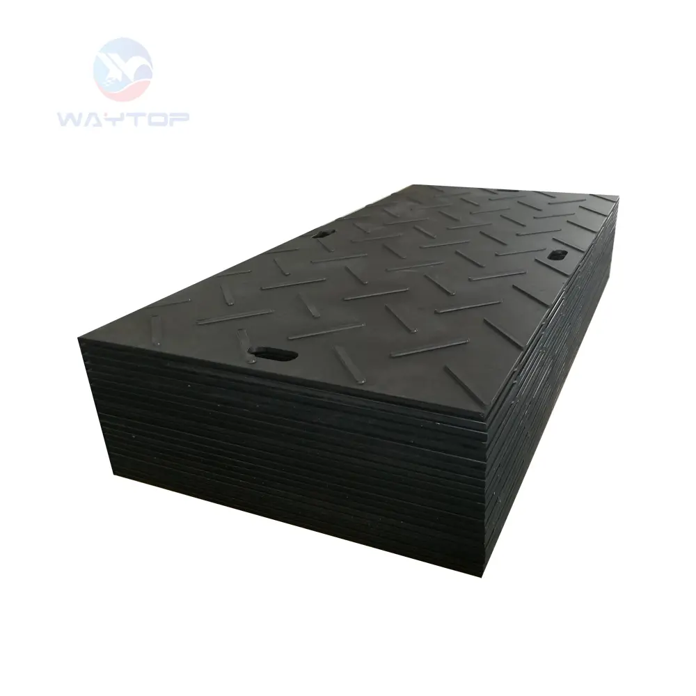 Low price uv resistance 4*8 temporary roads ground protection mats