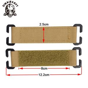 Lot de 2 attaches tactiques Molle pour sac à dos, mousquetons à anneau en D pour escalade, randonnée, sangle de fixation - Product Image 3