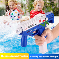 Pistola de Agua Eléctrica Automática de Última Generación, Super Soaker, Hecha de Plástico Resistente
