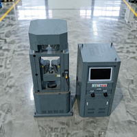 Elevador Cuerda de acero Máquina de prueba universal hidráulica Probador de tracción de control por computadora servo de 10 toneladas