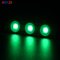 Modules LED RGB SMD 5050 étanches IP67 69x16x8.1mm DC12V 0.72W pour lettres lumineuses et signalétique extérieure – Garantie 5 ans certifiée