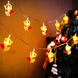 <strong>Magical</strong> <strong>Cloud</strong> Rocket and Astronaut Decor USB Battery Powered Space String Lights for Children's/Kids' Rooms Party Christmas - Product Image 6