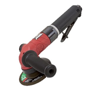 Shinano Pneumatischer Schleifer Si Ag2 U2p Ag2 U2r Ag4 A2l Ag4 A2lj Rechtwinklig mit seitlichem Abluftanschluss, beschichtetes Schleifrad, Japan - Product Image 3