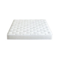 Matelas hybride esthétique gris anthracite de qualité supérieure avec design latéral en nid d'abeille et ressorts ensachés anti-bruit – Vente en gros