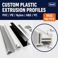 Moulage par extrusion plastique personnalisé, design moderne, écologique, durable, produits d'extrusion plastique pour cuisine et salle de bain, personnalisables
