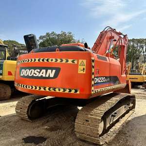 Excavadora de cadenas Doosan DH220LC-7 usada con seis meses de garantía y repuestos gratuitos para trabajos de terraplenes - Product Image 6
