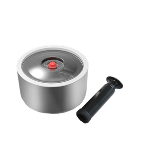 2019 new round vacuum food container heat preservation insulated stainless steel meal soup vegetable salad bento lunch box