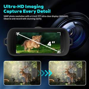 Dernière technologie de vision nocturne, appareil de vision nocturne avec zoom 8x, lunettes de vision nocturne portatives, sans lumière, vision nocturne couleur AI, jumelles - Product Image 2