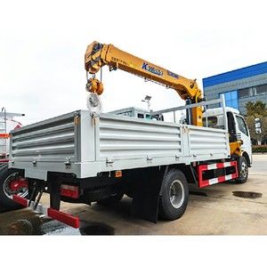 Camion-grue hydraulique télescopique de 5 tonnes, petit camion-grue 4x2, camion de transport avec grue à vendre - Product Image 6