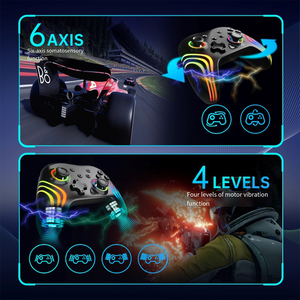 Manette de jeu sans fil RGB pour PC et Switch – Offre Spéciale - Product Image 5