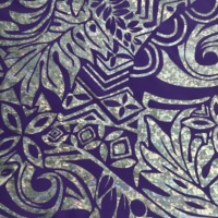 Tissus HL tribaux et samoans Conceptions polynésiennes uniques avec des techniques d'estampage à chaud pour des vêtements à motifs tropicaux améliorés