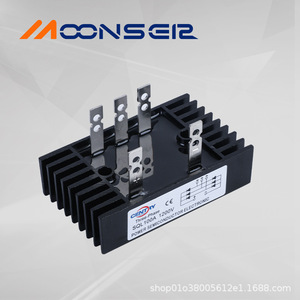 Moonseir ตัวเรียงกระแสแบบบริดจ์เฟสเดียว100A SQL100A ไฟฟ้า1200V ชิ้นส่วนอิเล็กทรอนิกส์เซมิคอนดักเตอร์ - Product Image 1