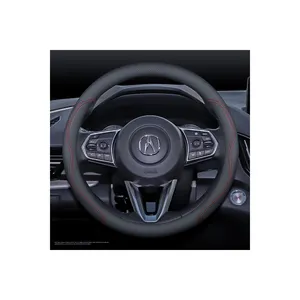 nappa leather car steering wheel cover for for acura mdx rdx txl zdx cdx ilx nsx rl rlx tl tlx 2019 2020 2021 2022 2024 2025
