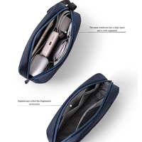 Sac de rangement pour câbles de données, chargeur numérique, sac d'accessoires pour batterie externe, sac de rangement pour usage quotidien multifonctionnel, sac