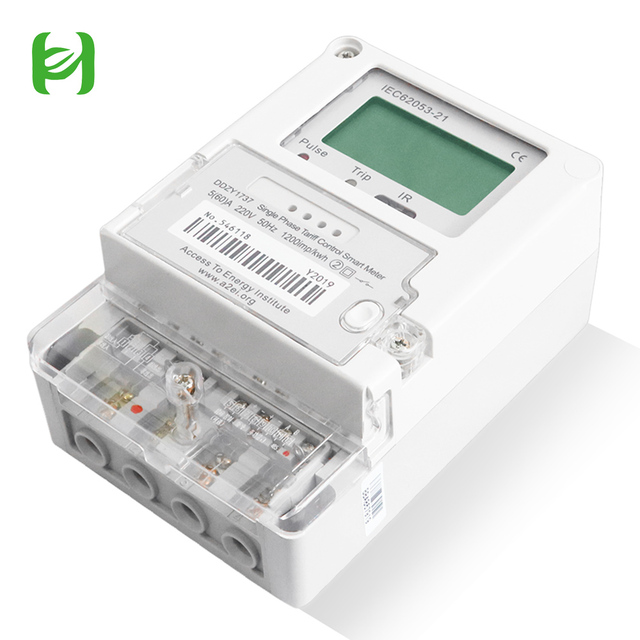 China Manufacturer Single Phase Lora Smart Energy Meter