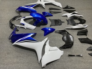 Carenado Personalizado Azul y Blanco para GSXR600/750 <span class=keywords><strong>K11</strong></span> con Orificios de Montaje y Cuerpo de Inyección - Product Image 5