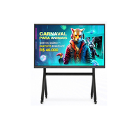 Pizarra Digital Interactiva OEM de 55, 65, 75, 85, 86, 100 y 110 Pulgadas con Pantalla Táctil Múltiple para Educación